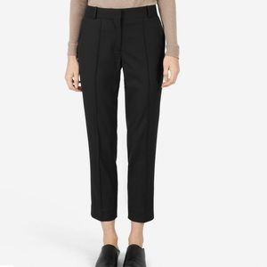 Everlane The Italian GoWeave Crop Trouser Black 12